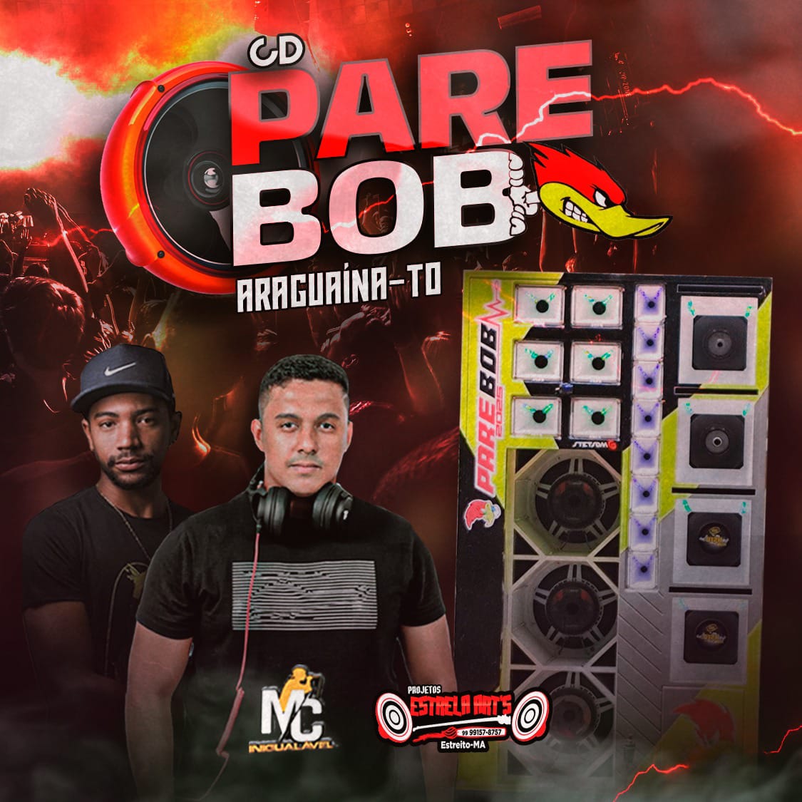 CD Pare Bob Ao Vivo
