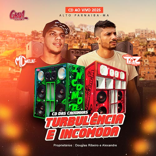 CD Das Caixinhas Turbulencia e Incomoda