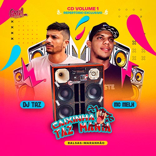CD Caixinha Taz Mania