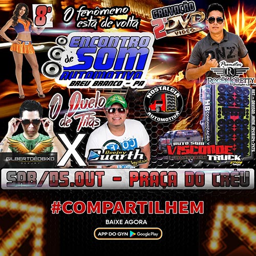 CD 8º Encontro de Som Automotivo de Breu Branco  PA