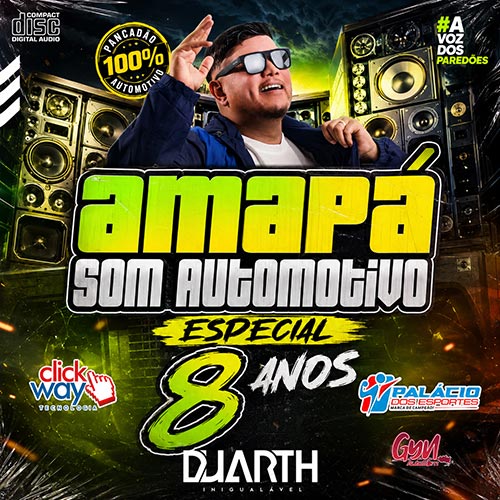 CD Amapa Som Automotivo 8 Anos