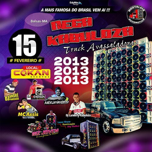 CD FESTA F250 NEGA KABULOZA EM BALSAS MA