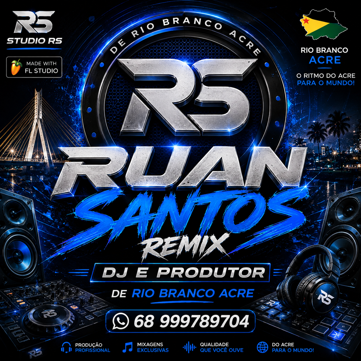 Deep System - M.R DJ ((Ruan Santos rework Remix))