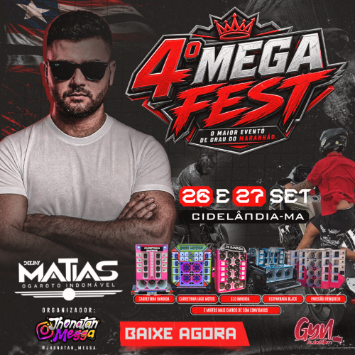 CD MEGA FEST CIDELÂNDIA - DJ MATIAS