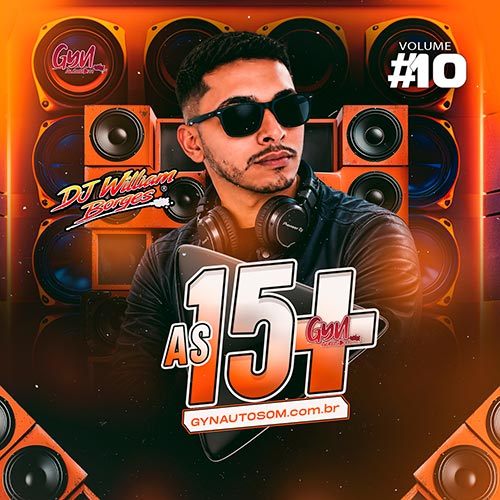 CD As 15 Mais do Gyn Auto Som Volume 10