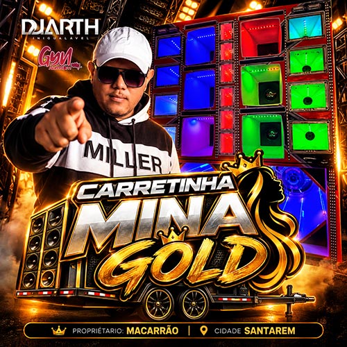 CD Carretinha Mina Gold Ao Vivo